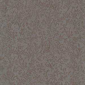 Sculpted Floral Aqua Relief Wallpaper