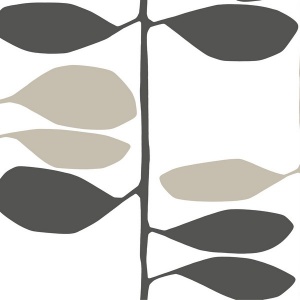 Sculpted Vines Alpine & Ultramarine Wallpaper