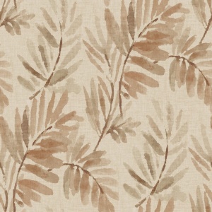 Serenade Aqua Ferns Wallpaper