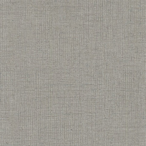 Shale Rugged Linen Wallpaper