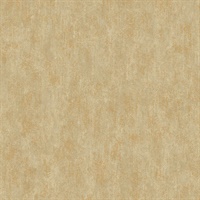 Gold on Taupe Shimmering Patina Wallpaper