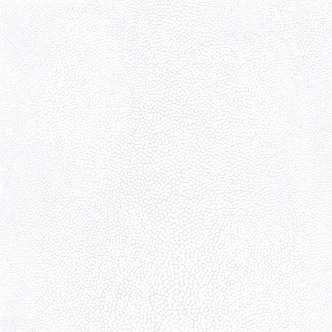 Shimmering White Textured Spot Wallpaper