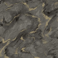 Silenus Charcoal Marbled Wallpaper