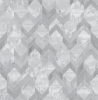 Silver Greer Peel & Stick Wallpaper