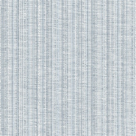 Simon Blue Woven Texture Wallpaper