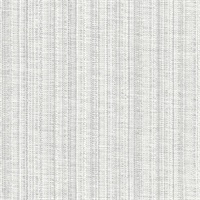 Simon Light Grey Woven Texture Wallpaper