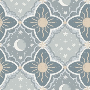 Sol & Mane Beige Wallpaper