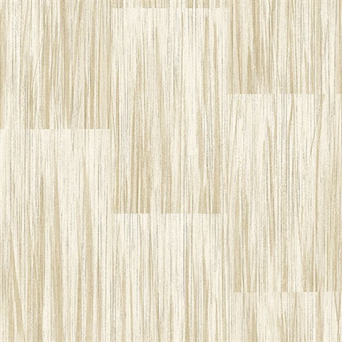 Soren Butter Striated Plank Wallpaper