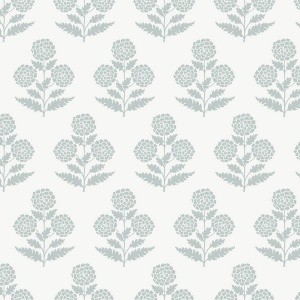 Souci Light Blue Wallpaper