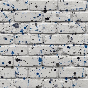 Splatter Wall Grey Wallpaper