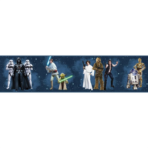 Star Wars Classic Characters Border