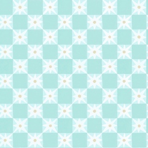 Stardust Green Checkerboard Peel & Stick Wallpaper