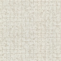 Stargazer Neutral Glitter Squares Wallpaper