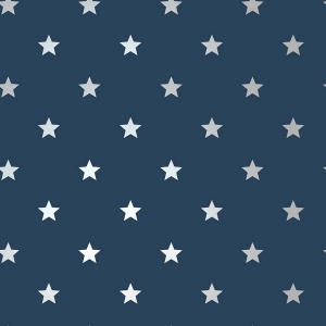 Starry Motif Light Brown Wallpaper