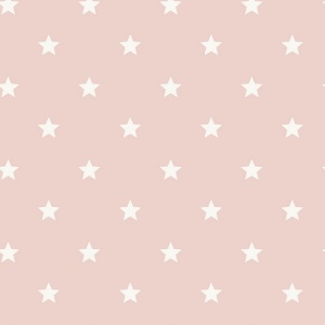 Starry Motif Light Brown Wallpaper