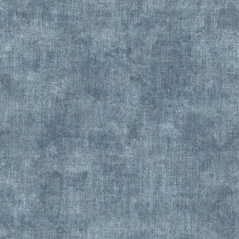 Stephen Blue Linen Wallpaper