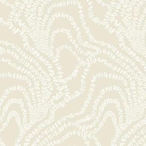 String of Pearls Sage Vine Wallpaper