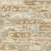Stuccoed Brick P &amp; S Wallpaper