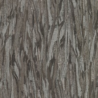 Suna Charcoal Woodgrain Wallpaper