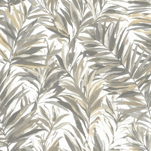 Swaying Palms Rouge & Mink Wallpaper