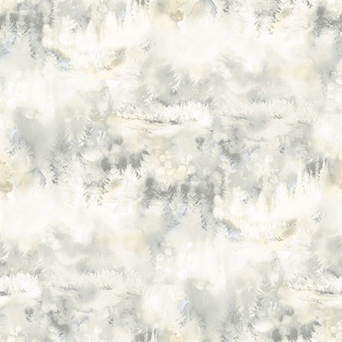 Tamarack Grey Forest Wallpaper
