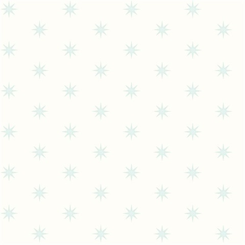 Tammy Light Blue Starbrust Wallpaper