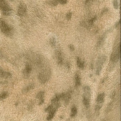 Umbria Light Brown Jaguar Wallpaper