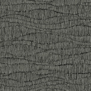 Tatiana Waves Charcoal Wallpaper