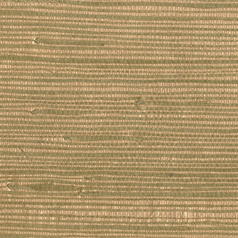 Tereza Copper Foil Grasscloth Wallpaper