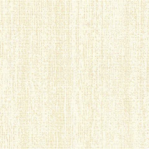 Textural Linen Wallpaper - Almond