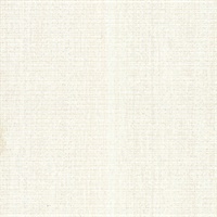 Textural Linen Wallpaper - White