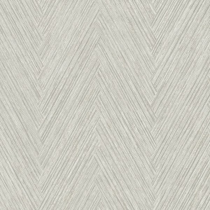 Thatched Chevron Charcoal Wallpaper