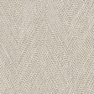 Thatched Chevron Charcoal Wallpaper