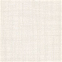 Threads Pearl Faux Fabric Wallpaper