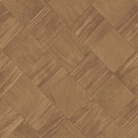 Thriller Chestnut Wood Tile Wallpaper