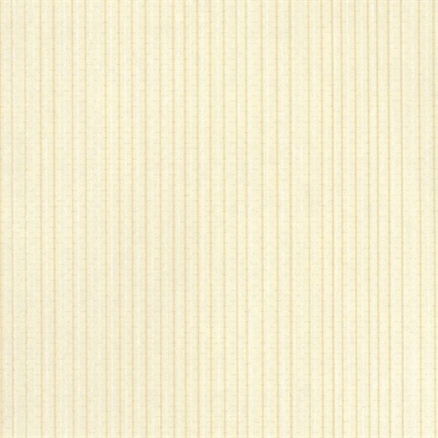 Ticking Stripe Wallpaper - Yellow