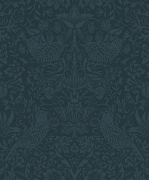 Tonal Bird Garden Prepasted Wallpaper