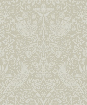 Tonal Bird Garden Prepasted Wallpaper