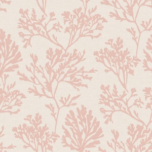 Tortuga Pink Coral Weave Wallpaper