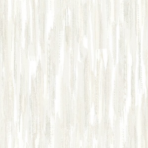 Tribeca White Texture Stripe Wallpaper
