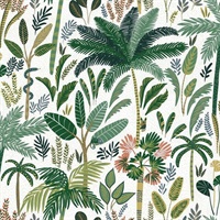 Tropical Eden P & S Wallpaper