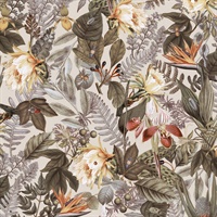 Tropical Flowers P & S Wallpaper
