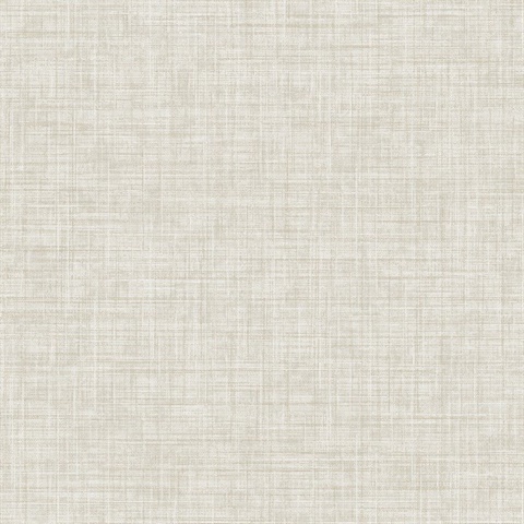 Tuckernuck Neutral Linen Wallpaper