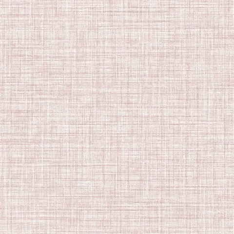 Tuckernuck Pink Linen Wallpaper