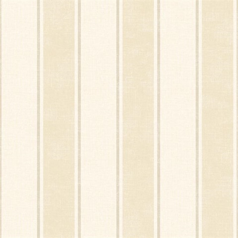 Turf Beige Stripe Wallpaper