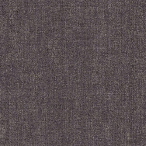 Tweed Black Faux Fabric Wallpaper