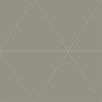 Twilight Silver Geometric Wallpaper