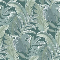 Verdant Sage Botanical Wallpaper
