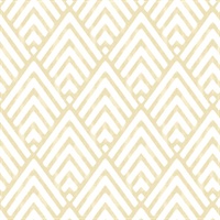 Vertex Gold Diamond Geometric Wallpaper