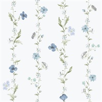 Vertical Garden Spring Blossom Wallpaper